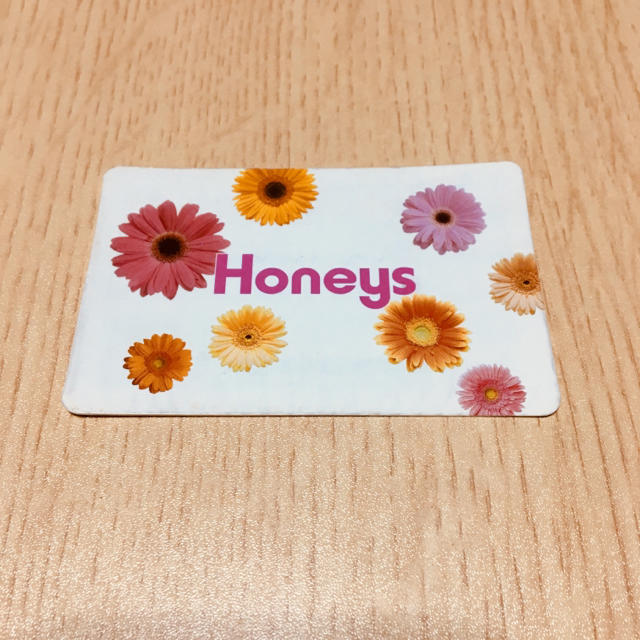 HONEYS(ハニーズ)のハニーズ Honeysスタンプカード チケットの優待券/割引券(ショッピング)の商品写真