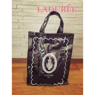 ラデュレ(LADUREE)のラデュレ ビニールトートバッグ【美品】(トートバッグ)