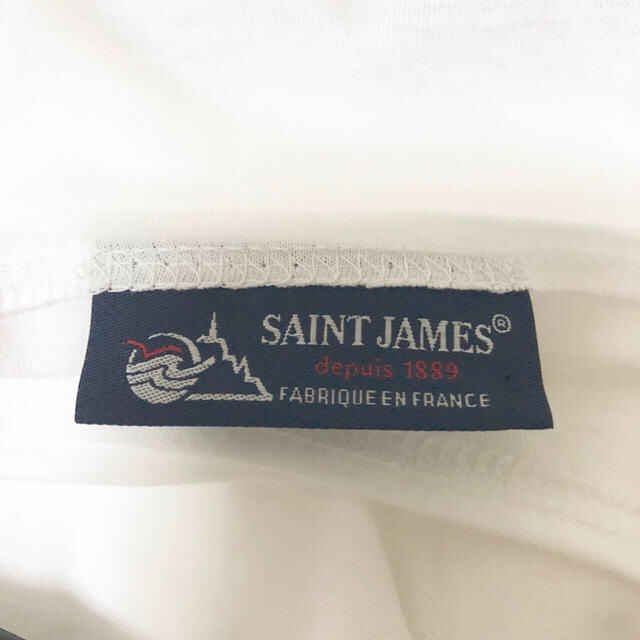 SAINT JAMES(セントジェームス)のセントジェームス ♡ピリアック   白 T3 レディースのトップス(Tシャツ(半袖/袖なし))の商品写真