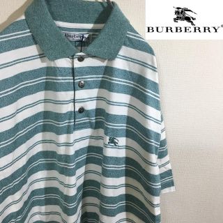 バーバリー(BURBERRY)のデッドストック☆ burberrys バーバリー ワンポイント ロゴ  90s(ポロシャツ)