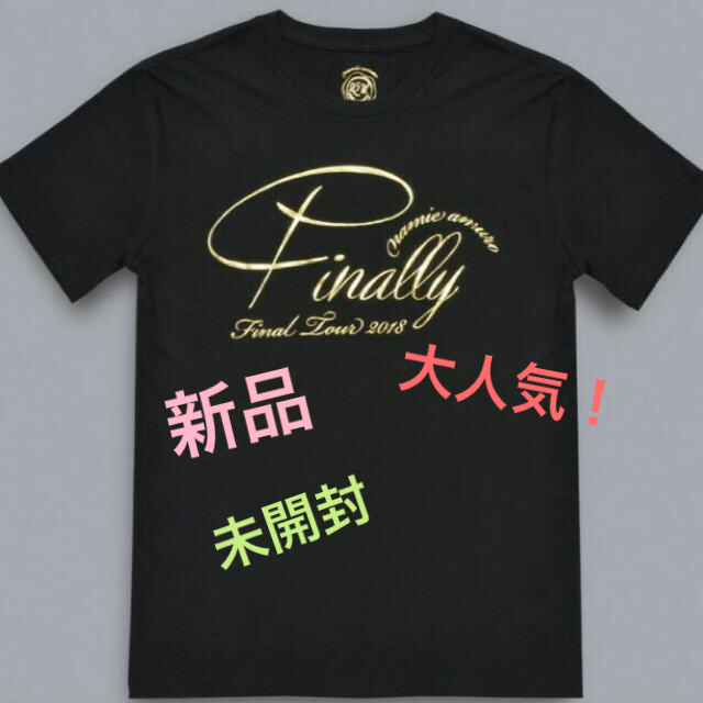 安室奈美恵FinallyTシャツMサイズ