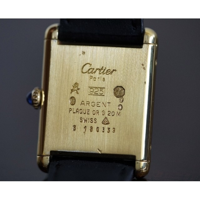 Cartier(カルティエ)の美品 カルティエ マスト タンク アイボリー 手巻き LM Cartier メンズの時計(腕時計(アナログ))の商品写真