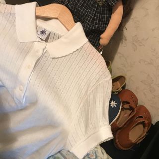 プチバトー(PETIT BATEAU)のpetit bateau tops.(ポロシャツ)