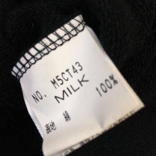 美品♡MILK スパンコールロゴパーカー
