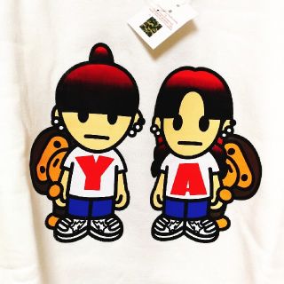 アベイシングエイプ(A BATHING APE)のAPE×PUFFY　コラボトレーナー(スウェット)