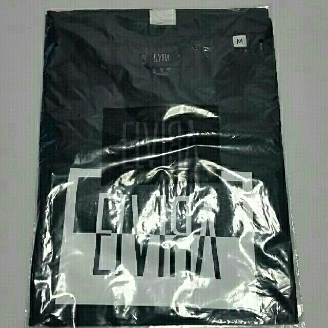 ELVIA(エルヴィア)のMサイズ　エルビラ　REVERSAL BOX T-SHIRT -BLACK- メンズのトップス(Tシャツ/カットソー(半袖/袖なし))の商品写真