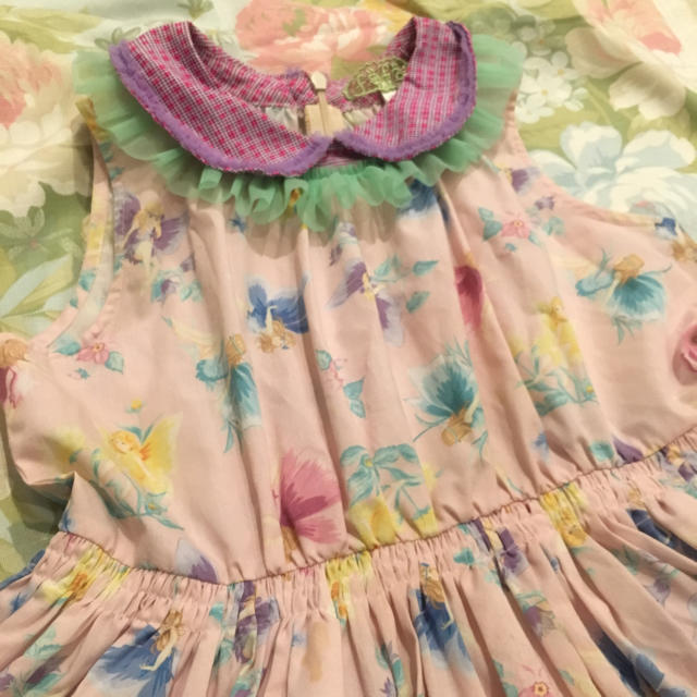 fafa(フェフェ)の【used】fafa ワンピース 130 キッズ/ベビー/マタニティのキッズ服女の子用(90cm~)(ワンピース)の商品写真