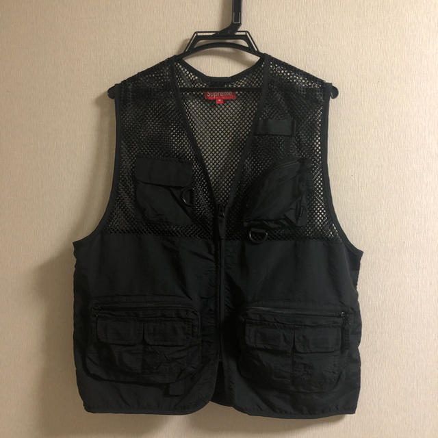 Supreme(シュプリーム)のsupreme mesh cargo vest M ほぼ新品 メンズのトップス(ベスト)の商品写真