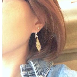 Tiffany & Co. - ティファニー TIFFANY メッシュ ピアス エルサ