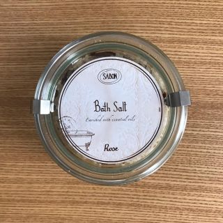 サボン(SABON)の【新品・未使用】サボン バスソルト ローズ 250ml(入浴剤/バスソルト)