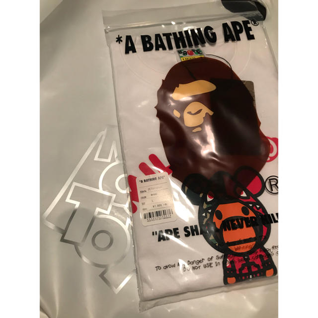 開催記念商品 BE@RTEE BAPE BABY MILO SH@RK 2018のサムネイル