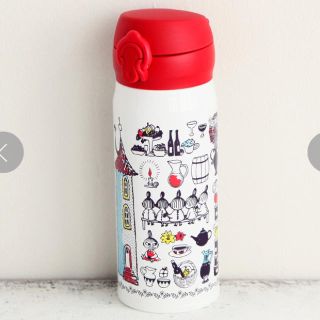 アフタヌーンティー(AfternoonTea)のMoomin×Afternoon Tea/ワンタッチボトル400ml サーモス♪(水筒)