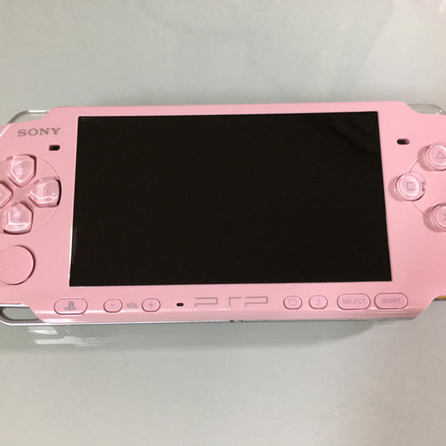 PlayStation Portable(プレイステーションポータブル)の美品 PSP-3000 ブロッサムピンク エンタメ/ホビーのゲームソフト/ゲーム機本体(携帯用ゲーム機本体)の商品写真