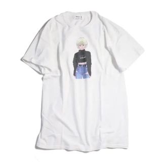 FLAGSTUFF 電影少女 ビデオガール Tシャツ L ホワイト