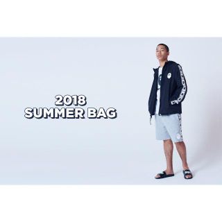 アベイシングエイプ(A BATHING APE)のbape summer bag man`s  2018 black(Tシャツ/カットソー(半袖/袖なし))