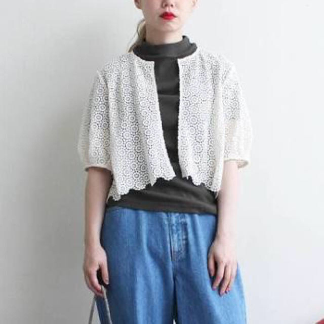 Dot&Stripes CHILDWOMAN(ドットアンドストライプスチャイルドウーマン)の Dot and Stripes CHILD WOMAN ケミカルレースブラウス レディースのトップス(シャツ/ブラウス(長袖/七分))の商品写真