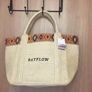 ベイフロー(BAYFLOW)のベイフALOHASMILE様専用 カゴ カゴバッグ トートバッグ シーズントート(かごバッグ/ストローバッグ)