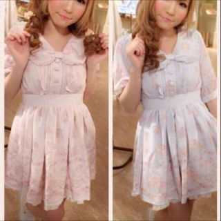 LIZ LISA - 【新品】リズメロ スイーツ柄ワンピ リズリサ マイ