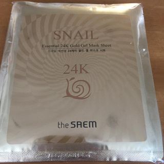 ザセム(the saem)の【新品未使用！】the SAEM SNAIL 24K フェイスパック(パック/フェイスマスク)