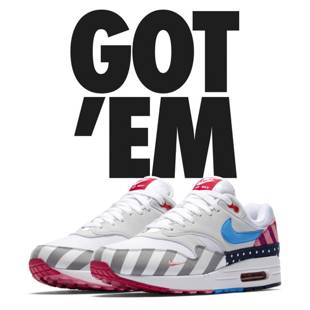 靴/シューズ【27.0cm】Air Max 1 parra エアマックス パラ