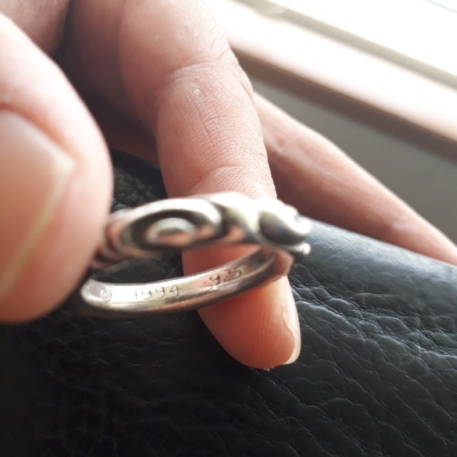 Chrome Hearts(クロムハーツ)のクロムハーツ　スクロールリング　指輪　ネックレス メンズのアクセサリー(リング(指輪))の商品写真