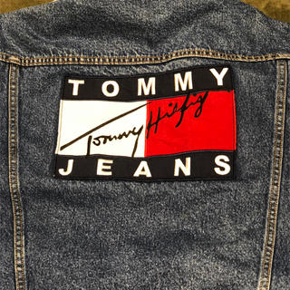 トミーヒルフィガー(TOMMY HILFIGER)のvintage Tommy Hilfeg denim jacket(Gジャン/デニムジャケット)