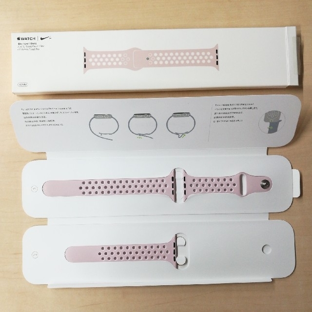 Apple Watch(アップルウォッチ)のapple watch 42mm NIKE sport band ピンク メンズの時計(腕時計(デジタル))の商品写真