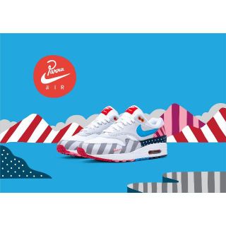 ナイキ(NIKE)の27.5　NIKE AIR MAX 1 PARRA(スニーカー)