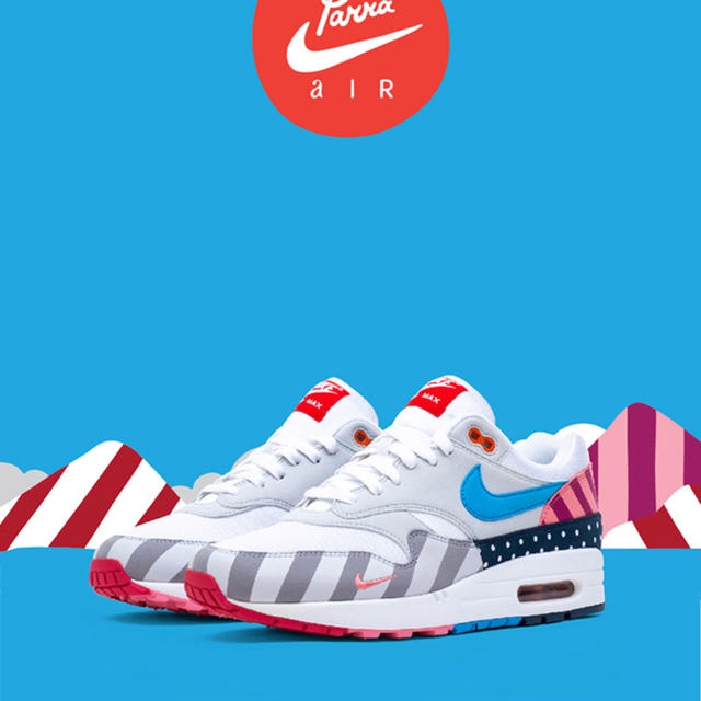 NIKE(ナイキ)のエアマックス1 parra メンズの靴/シューズ(スニーカー)の商品写真