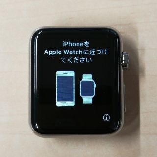 アップルウォッチ(Apple Watch)の爆速くん様専用 apple watch 42mm ステンレススチール 本体(腕時計(デジタル))