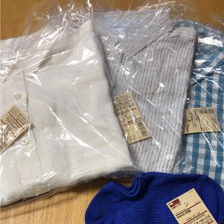 ムジルシリョウヒン(MUJI (無印良品))のお値下げ！ 無印 シャツ詰め合わせおまけ付き(シャツ/ブラウス(半袖/袖なし))