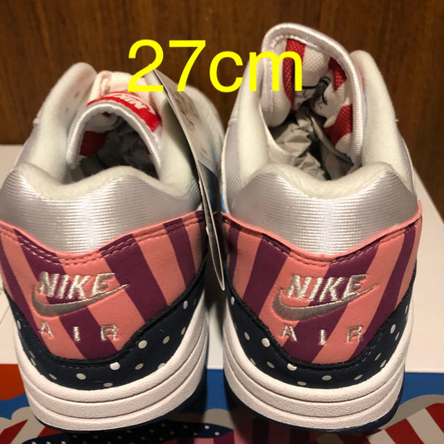 NIKE(ナイキ)の27cm 新品 Nike AirMax 1 PARRA 国内正規品 メンズの靴/シューズ(スニーカー)の商品写真