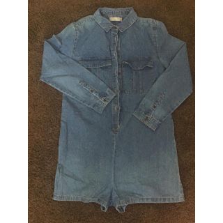 ザラキッズ(ZARA KIDS)のZARA kids オーバーオール ショートパンツ(サロペット/オーバーオール)