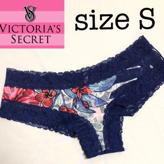 ヴィクトリアズシークレット(Victoria's Secret)のオールラバーレース♦︎ネイビーマルチ(ショーツ)