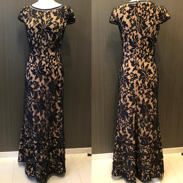 タダシショージ Tadashi shoji 総レース ロングドレス-