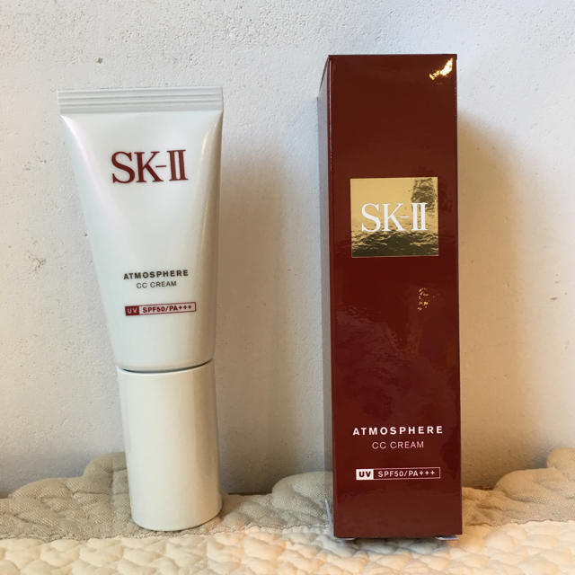 SK-II(エスケーツー)のSK-II アトモスフィア CC クリーム 7月購入 送料手数料込 コスメ/美容のベースメイク/化粧品(化粧下地)の商品写真