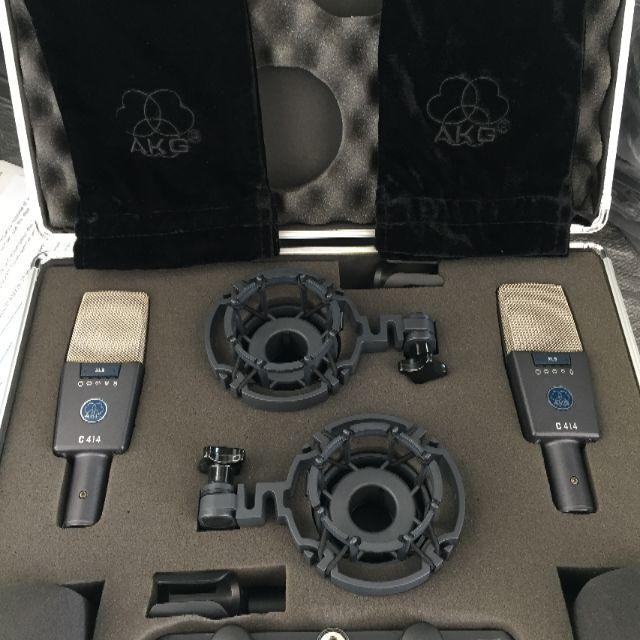 値下げしました！AKG C414 XLS/ST Matched Pair Set