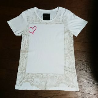 ドレスキャンプ(DRESSCAMP)のDress camp ドレスキャンプ ゴールドフレーム ラメ Champion(Tシャツ/カットソー(半袖/袖なし))