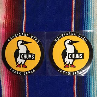 チャムス(CHUMS)の新品 CHUMS Sticker 2枚セット チャムス ステッカー h(その他)