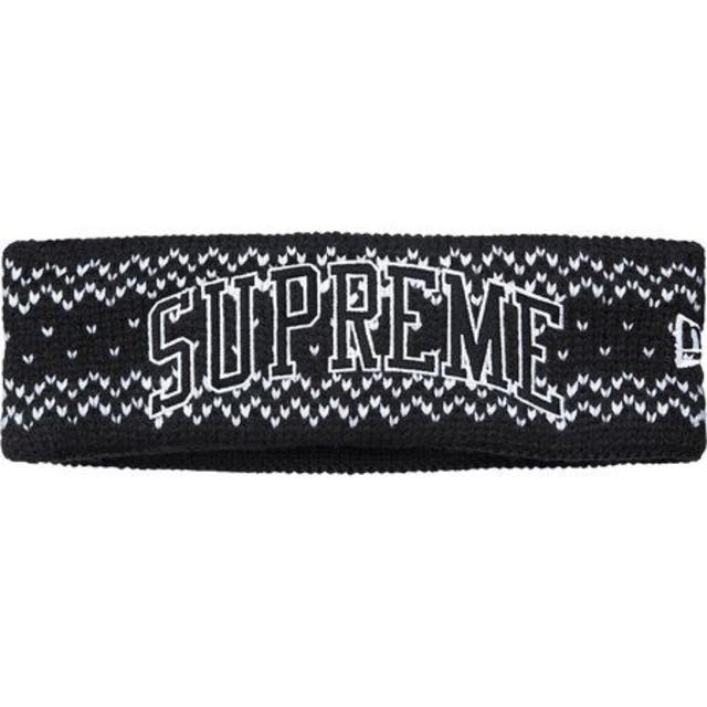 Supreme New Era® Arc Logo Headband 黒