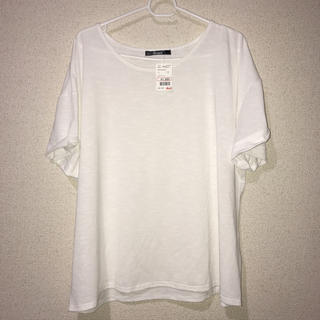 シマムラ(しまむら)の大きいサイズ 白Tシャツ(Tシャツ(半袖/袖なし))