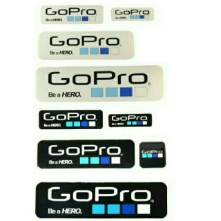 ゴープロ(GoPro)の《値下げ》GoPro ロゴステッカーセット(登山用品)