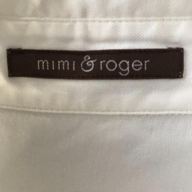 mimi&roger(ミミアンドロジャー)のmimi&roger　シャツ レディースのトップス(シャツ/ブラウス(長袖/七分))の商品写真