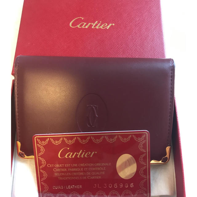 Cartier(カルティエ)のカルティエ Cartier カードケース♬ レディースのファッション小物(名刺入れ/定期入れ)の商品写真