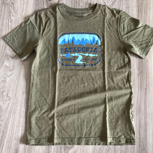 patagonia(パタゴニア)のパタゴニア キッズ Tシャツ 150 160 キッズ/ベビー/マタニティのキッズ服男の子用(90cm~)(Tシャツ/カットソー)の商品写真