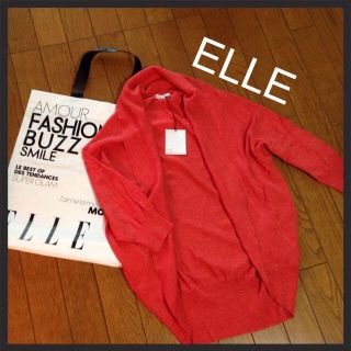 エル(ELLE)の新品 ELLEのカーディガン(カーディガン)