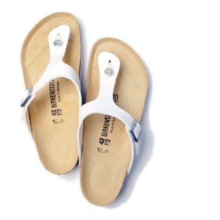 ビルケンシュトック(BIRKENSTOCK)の【新品】ビルケンシュトック BIRKENSTOCK サンダル ホワイト 23cm(サンダル)