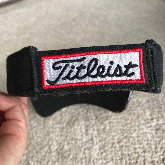 Titleist(タイトリスト)のタイトリスト メンズサンバイザー メンズの帽子(サンバイザー)の商品写真