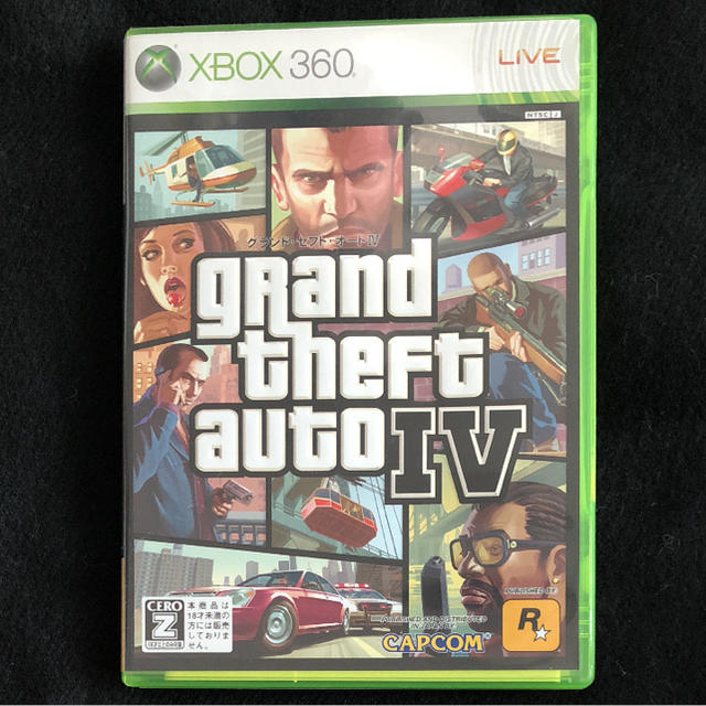 Xbox360(エックスボックス360)のグランドセフトオート4 GTA4 エンタメ/ホビーのゲームソフト/ゲーム機本体(家庭用ゲームソフト)の商品写真