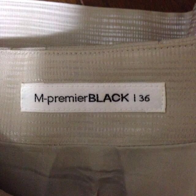 M-premier(エムプルミエ)のエムプルミエ ブラック レディースのスカート(ひざ丈スカート)の商品写真